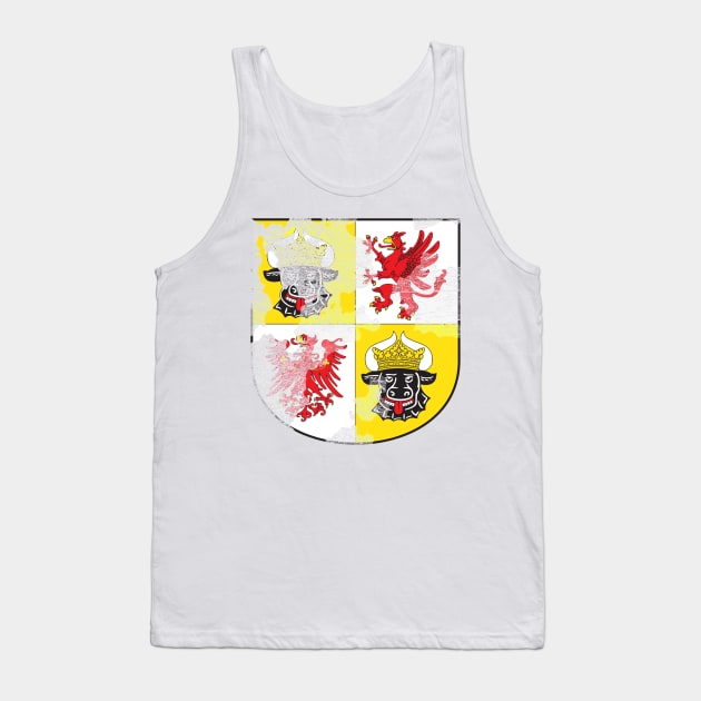 Coat of arms of Mecklenburg Western Pomerania Tank Top by wtaylor72